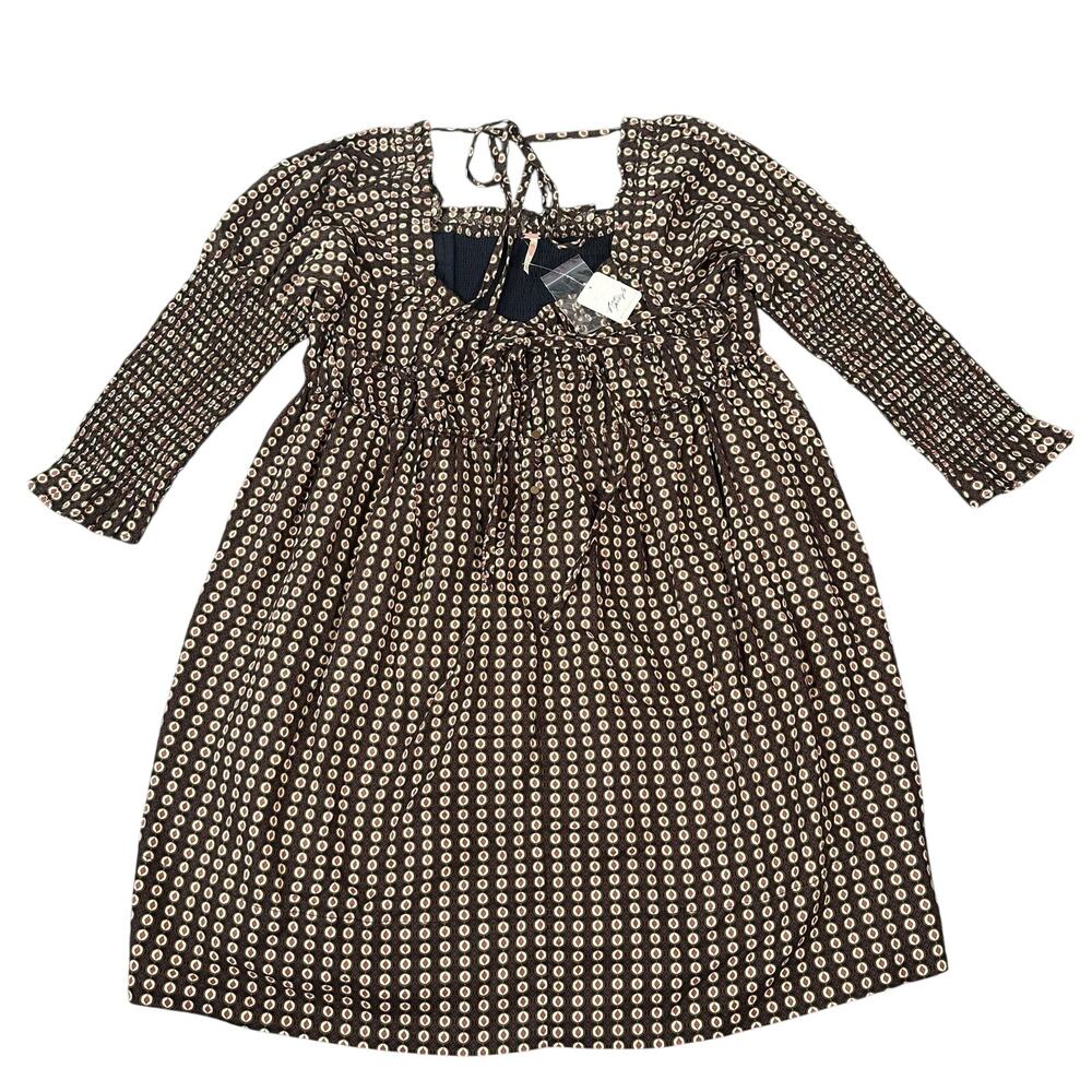 Free People Women's Star Dip Mini Dress Size M - Picture 2 of 8